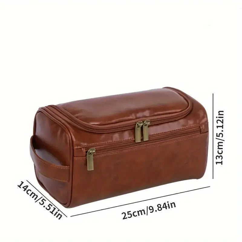 Leather Toiletry Bag