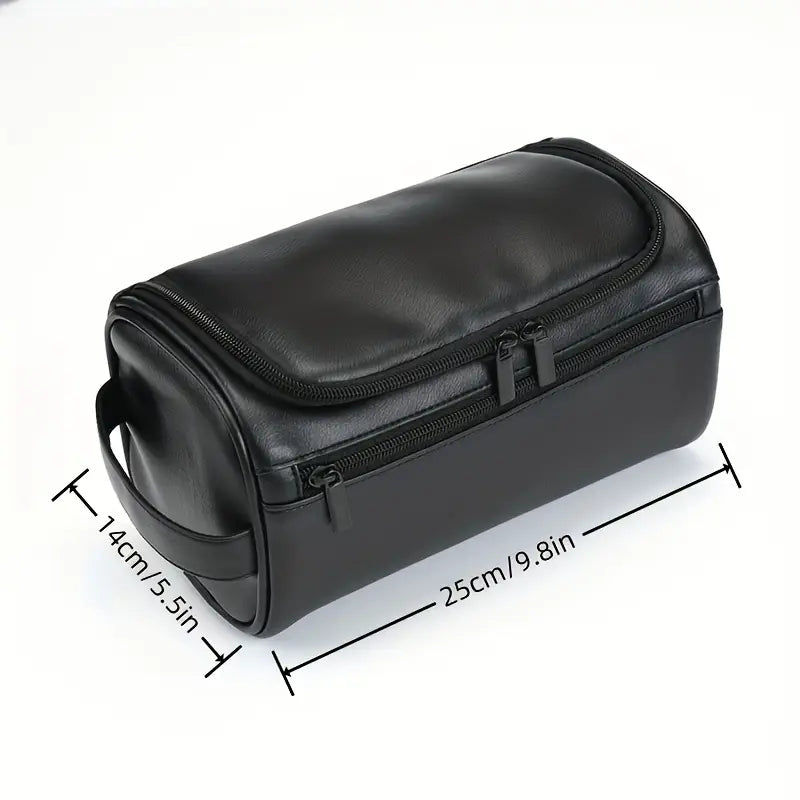 leather toiletry bag