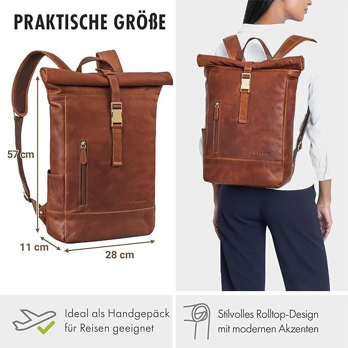 Leather Backpack