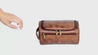 Leather Toiletry Bag
